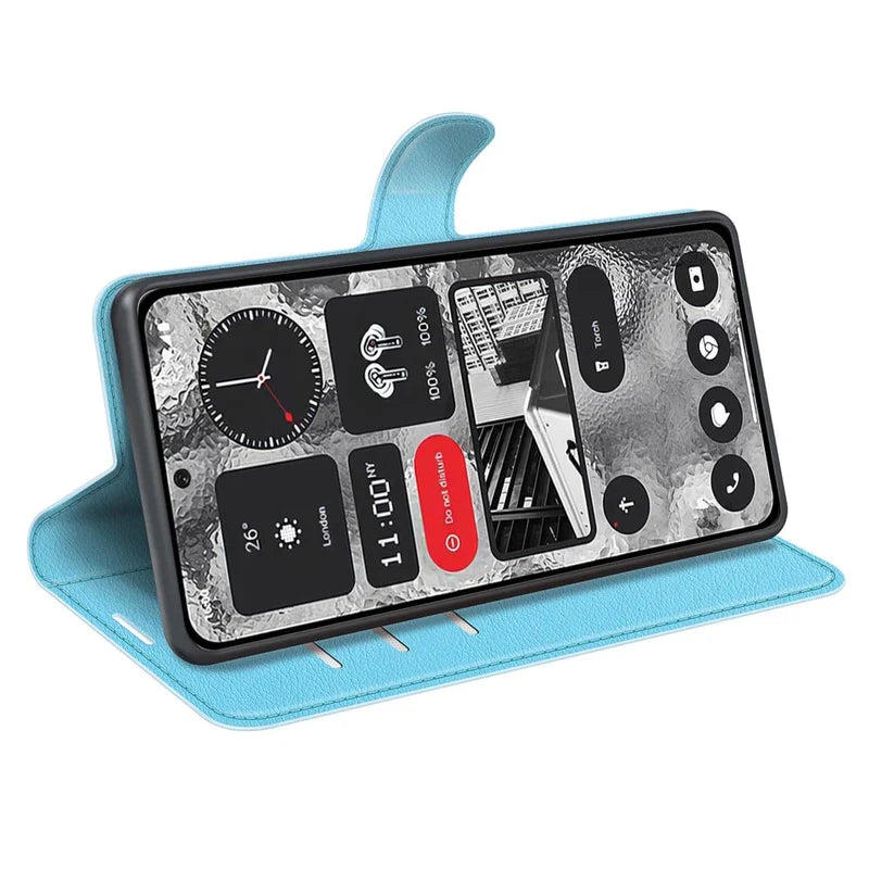 Nothing Phone 1 Book Leather Wallet Case