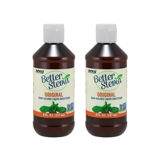 Now Foods BetterStevia Original Liquid Extract — 2 x 8 oz Bottles