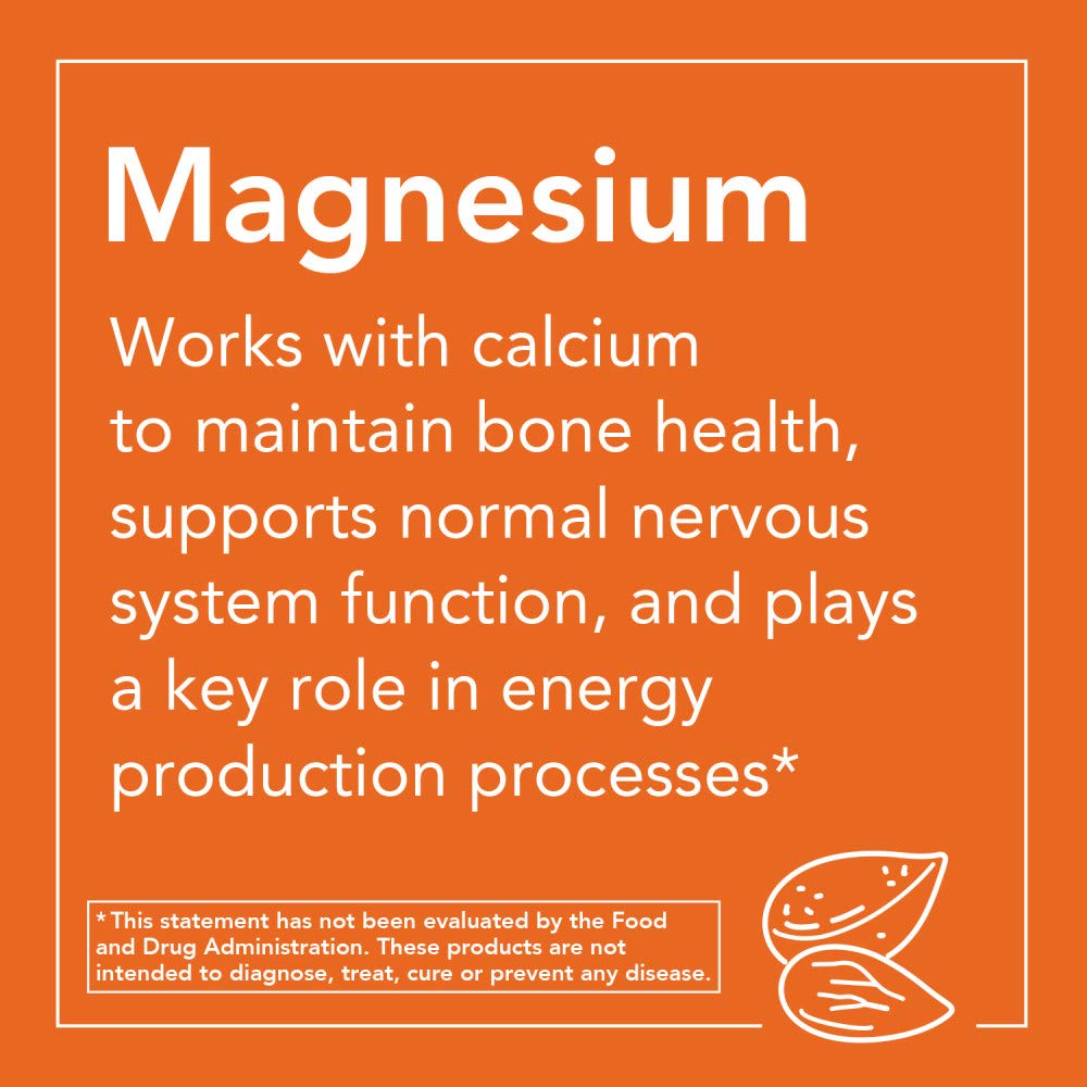 NOW Foods Magnesium Citrate 200 mg Tabs – 100 Count (Pack of 1) | Dietary Supplement