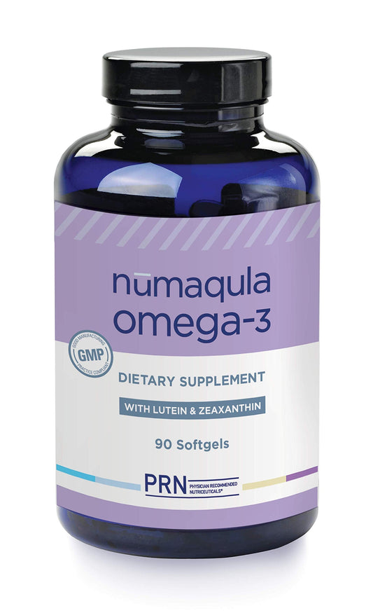 PRN numaqula Omega-3 90 Softgels – DHA 1400mg, EPA 400mg, Lutein & Zeaxanthin