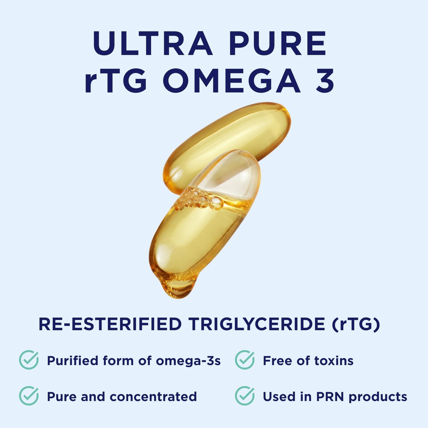 PRN numaqula Omega-3 90 Softgels – DHA 1400mg, EPA 400mg, Lutein & Zeaxanthin