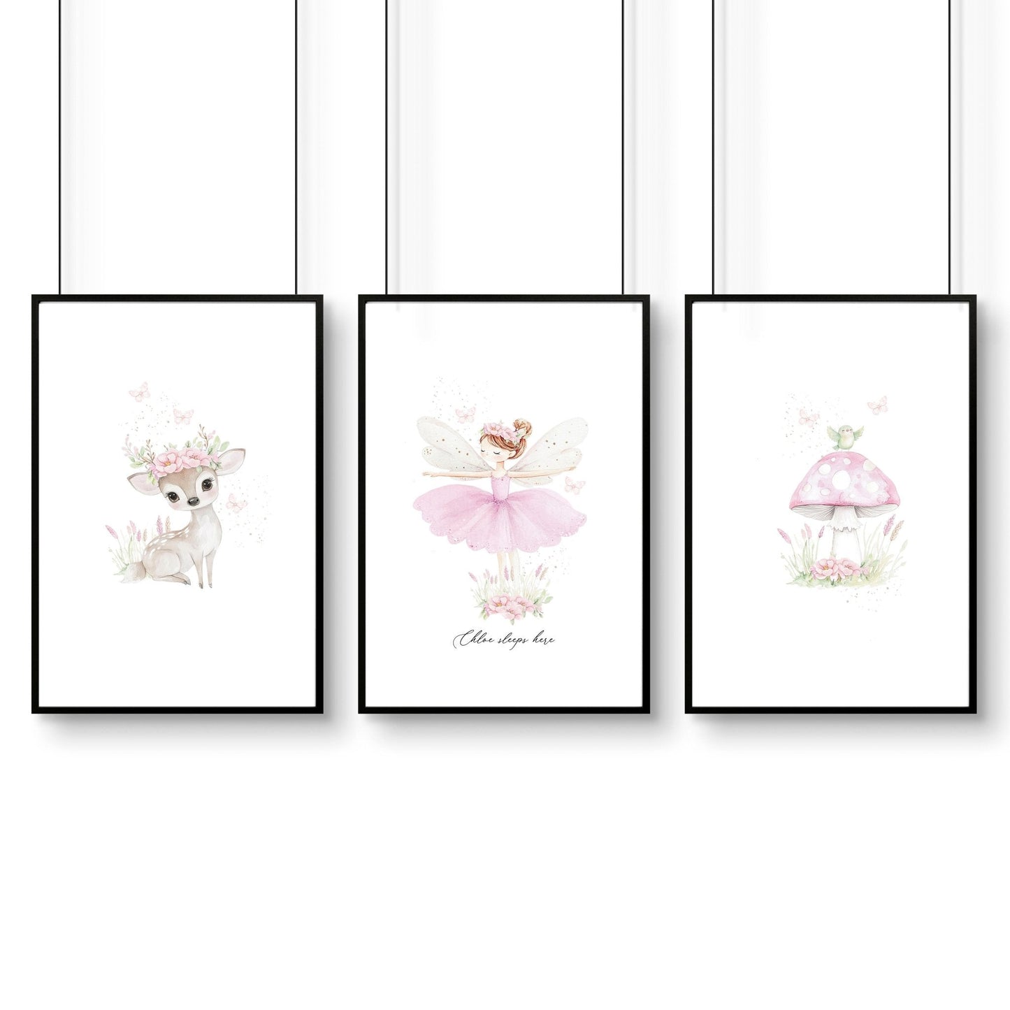 Nursery Artwork | Set of 3 wall art prints