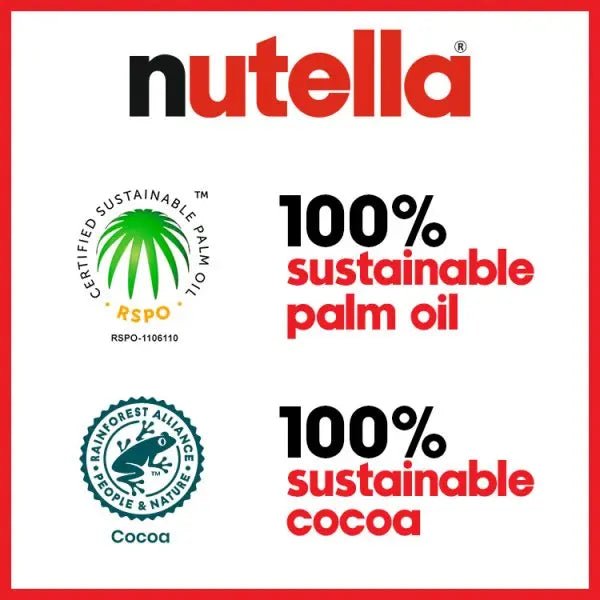 Nutella Hazelnut Spread with Cocoa 200g (Case of 6)