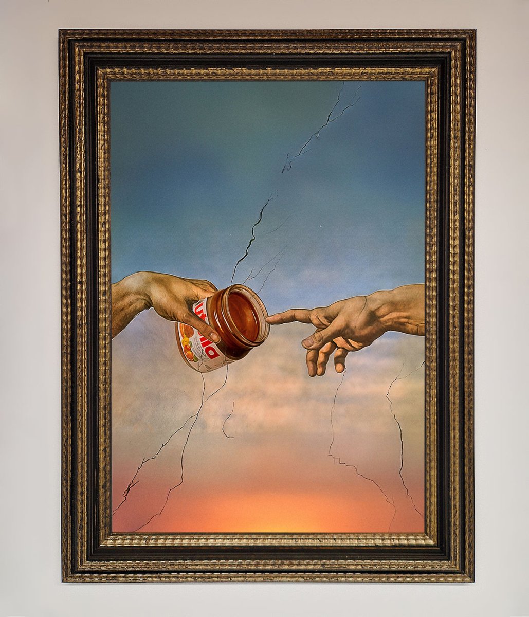 Nutella Of Creation Framed Poster