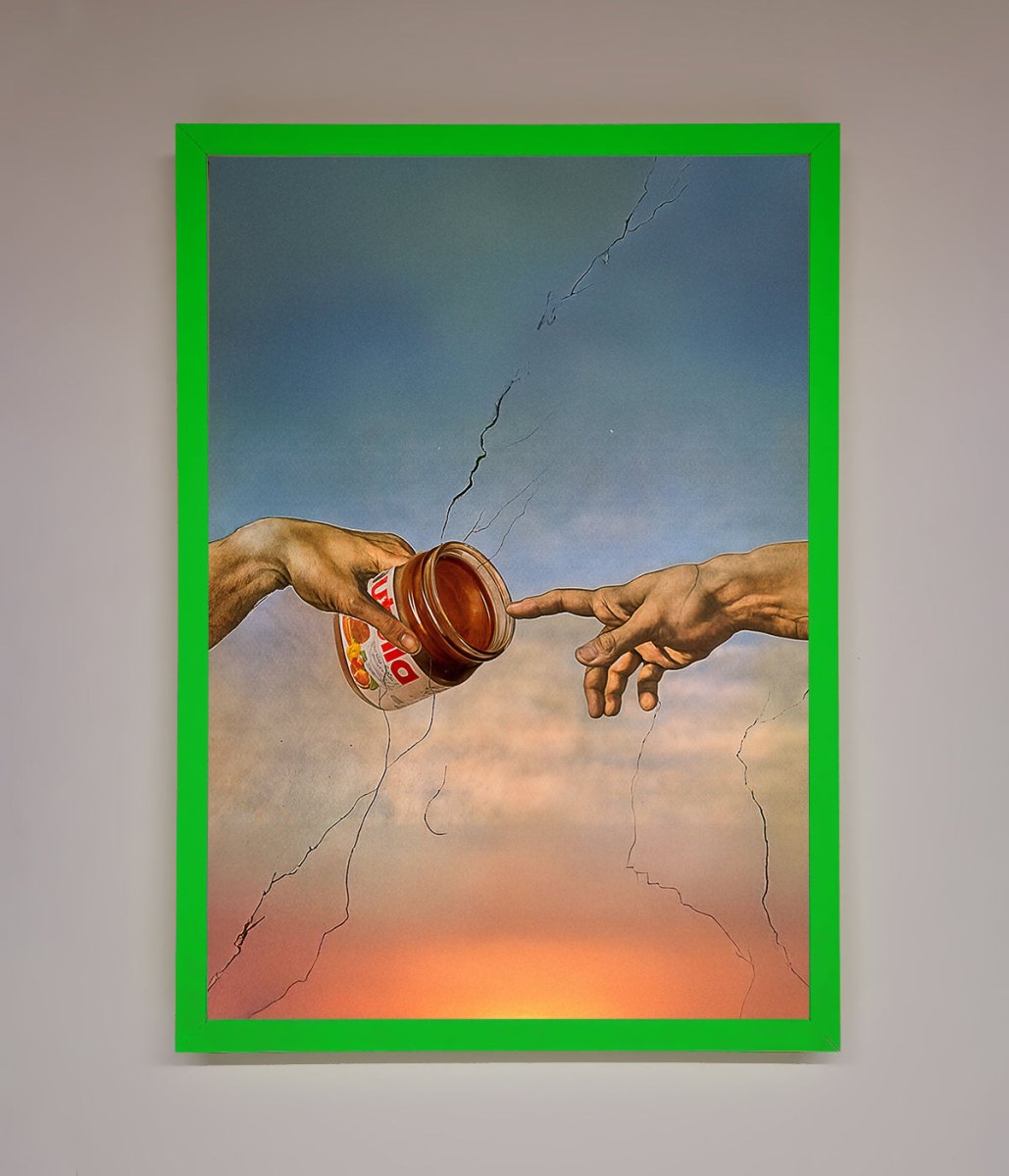 Nutella Of Creation Framed Poster