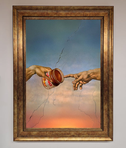 Nutella Of Creation Framed Poster