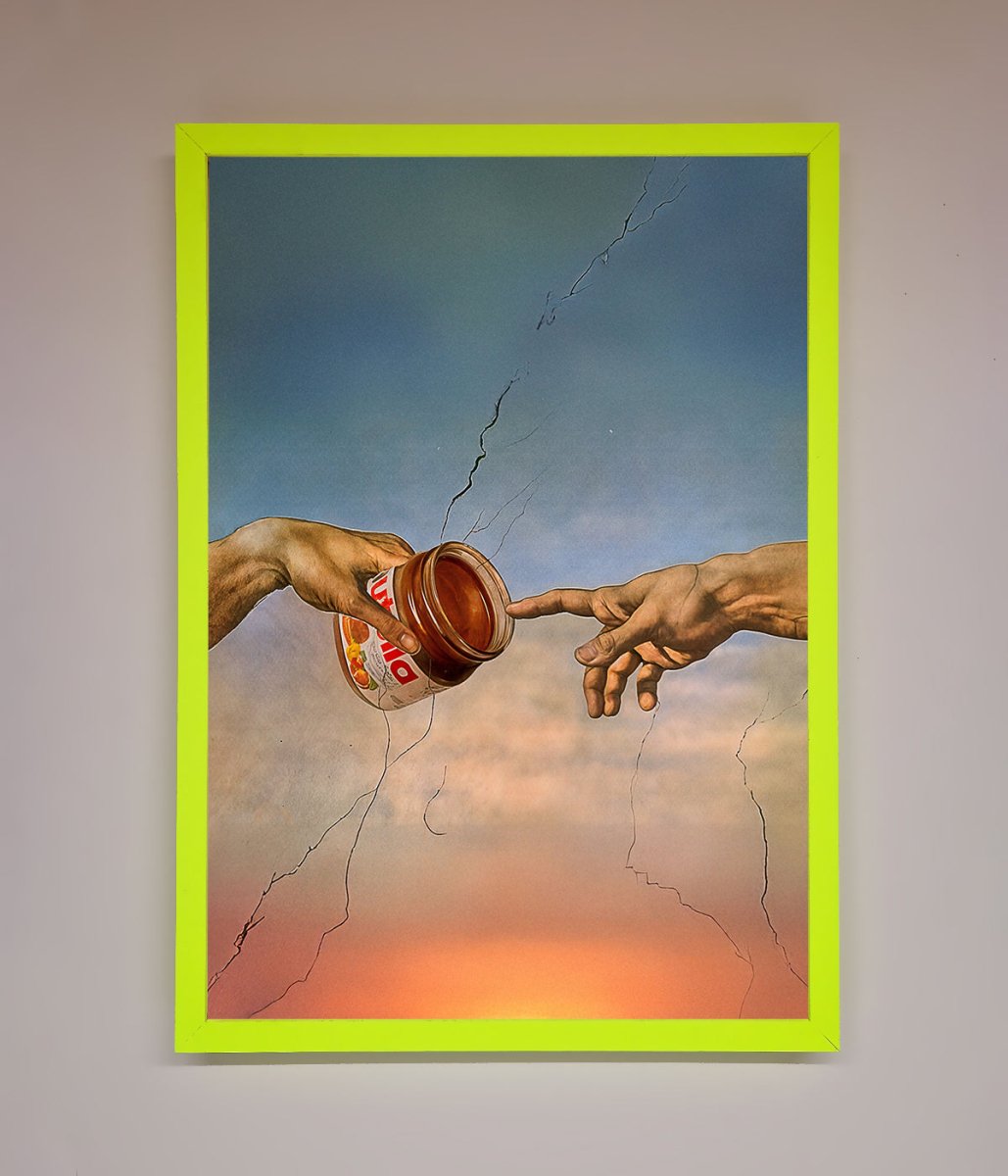 Nutella Of Creation Framed Poster