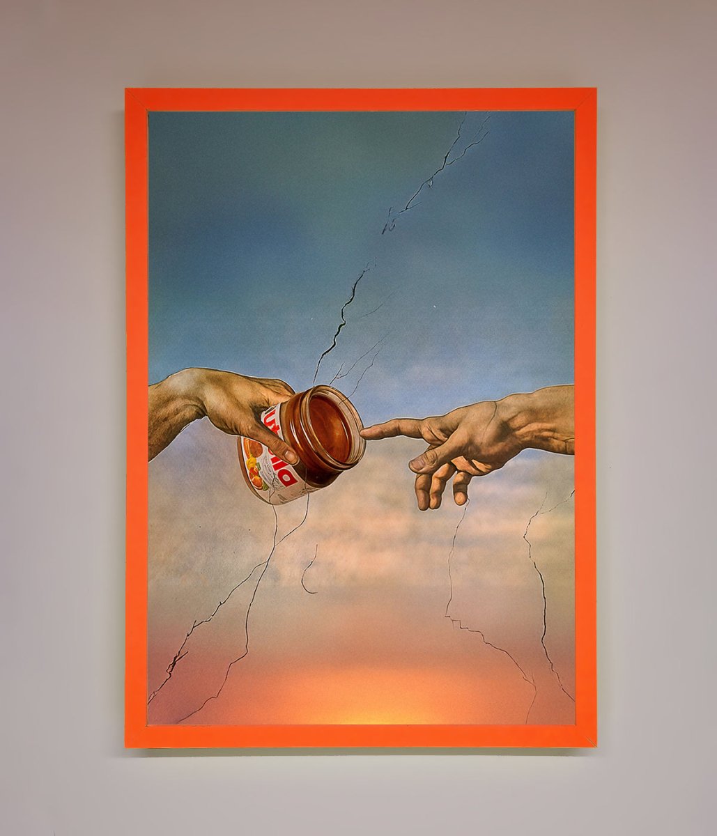 Nutella Of Creation Framed Poster