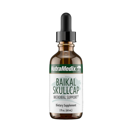 NutraMedix Baikal Skullcap Tincture - Immune Support & Heart Health (2 oz)