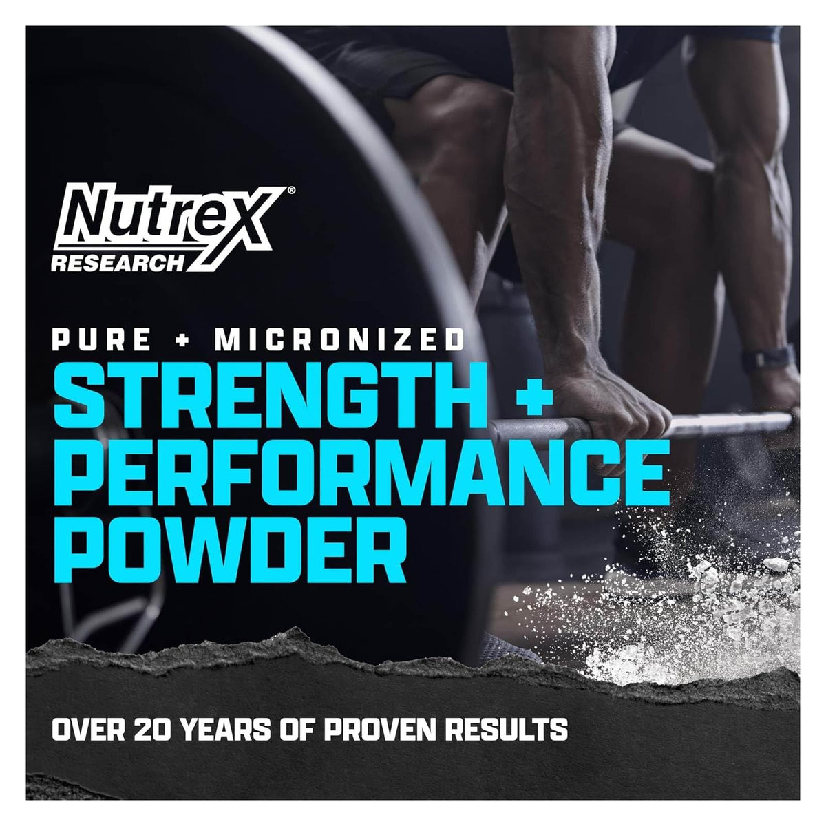 Nutrex Micronized Creatine Monohydrate Powder - 1kg (200 Servings) - Unflavored
