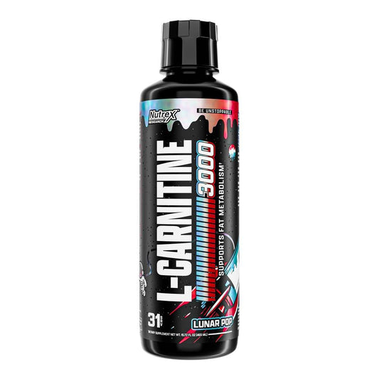 Nutrex Research Liquid Carnitine 3000 | Premium Liquid Carnitine, Stimulant Free, Lunar Pop (31 Servings)