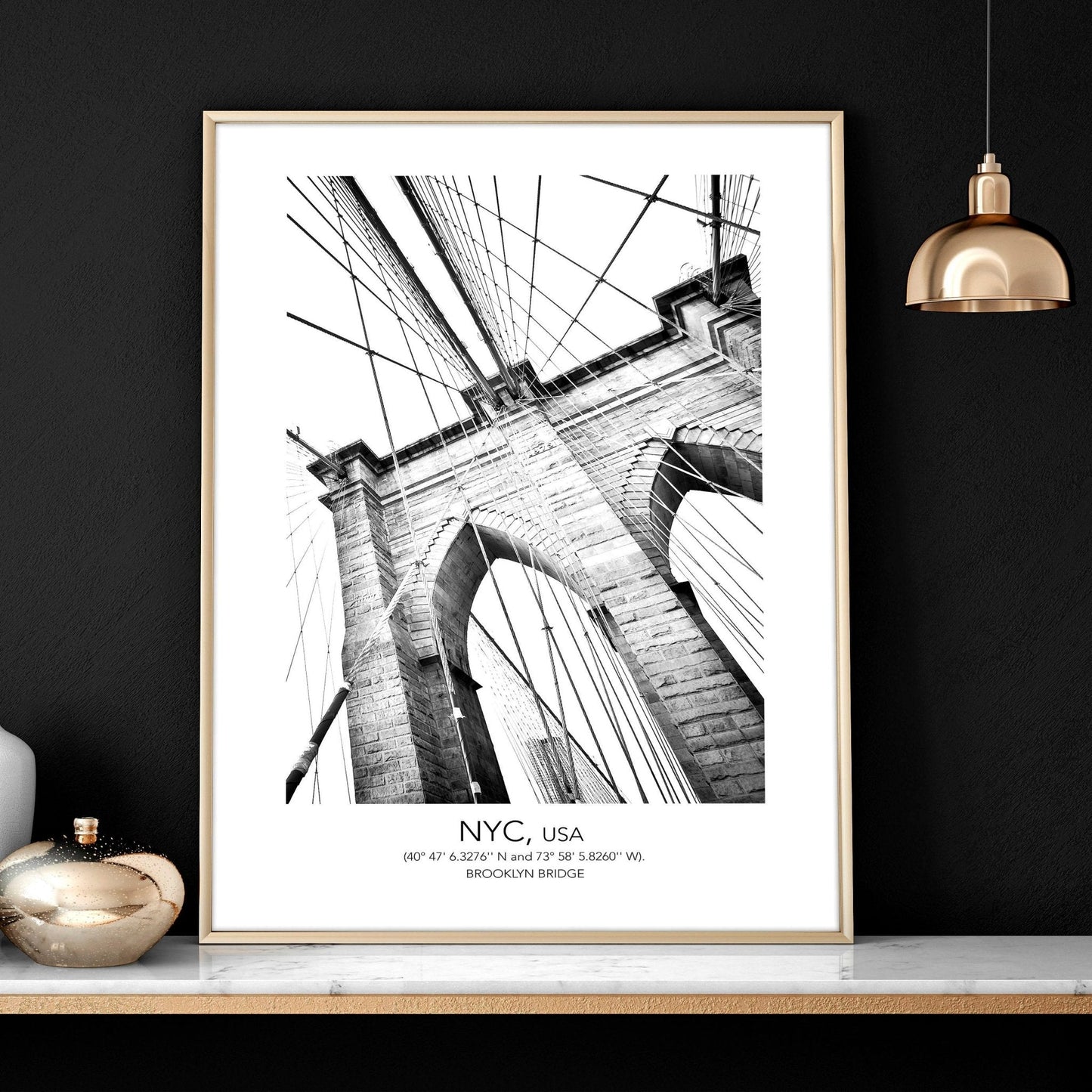 New york city wall art | set of 3 prints for Home office decor