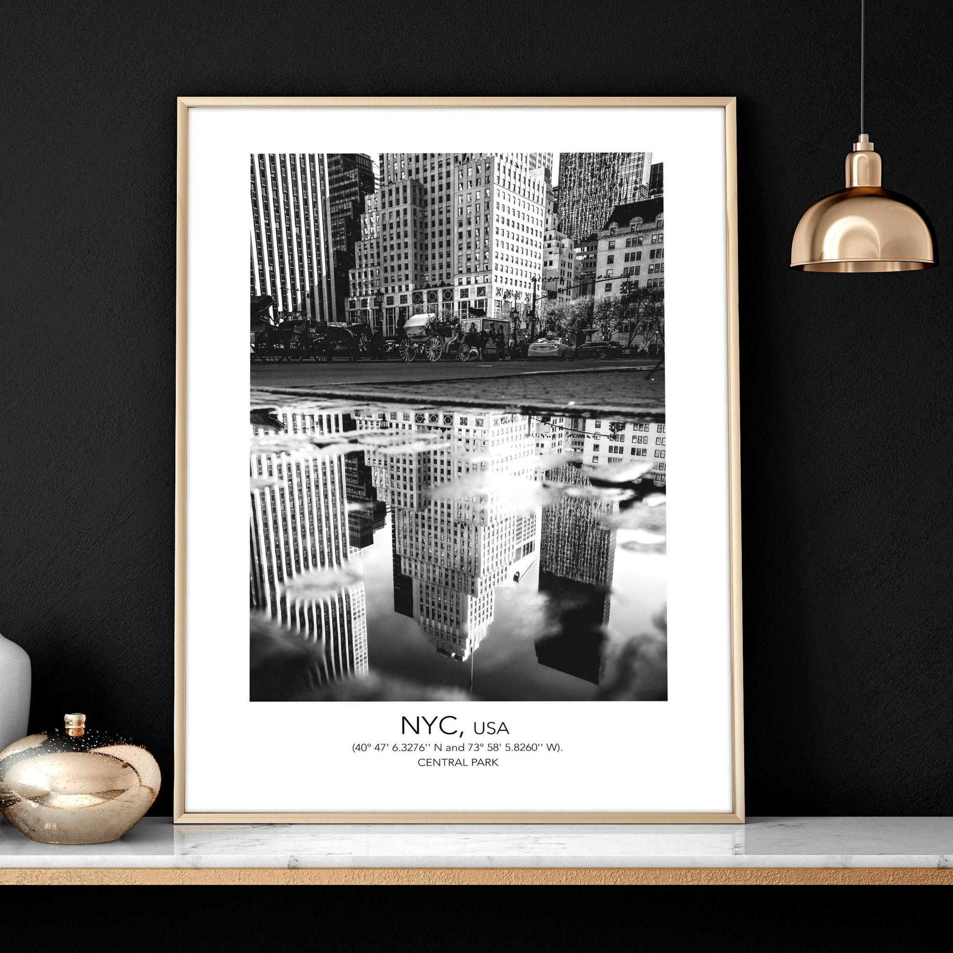 New york city wall art | set of 3 prints for Home office decor