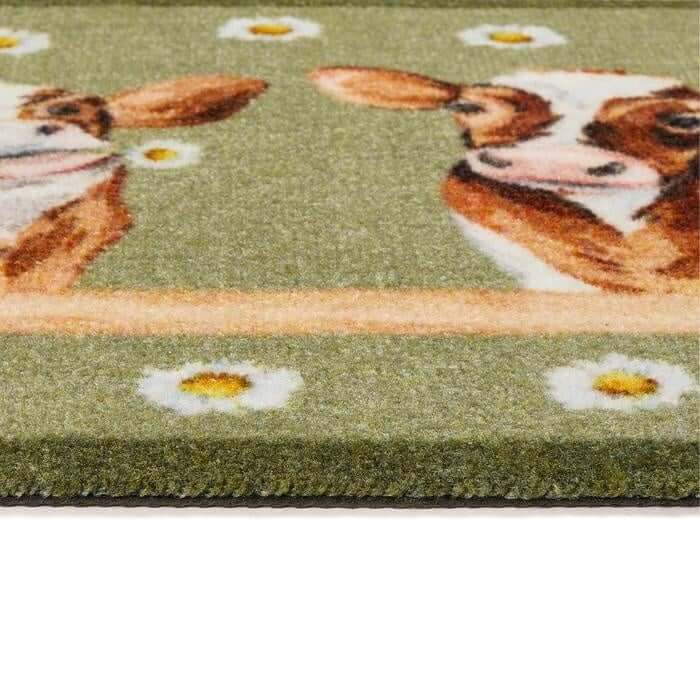 Animal-Themed Washable Mat and Runner