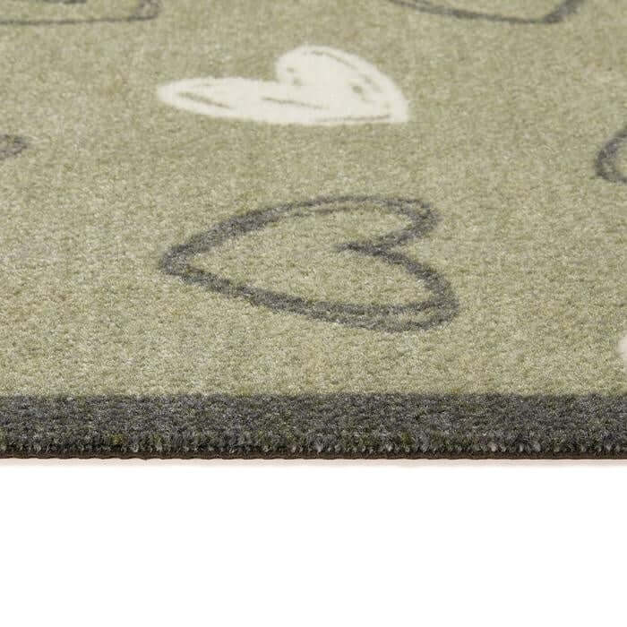 Patterned Washable Mat and Runner