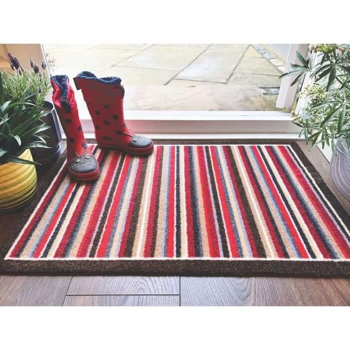 Geometric Washable Mat and Runner