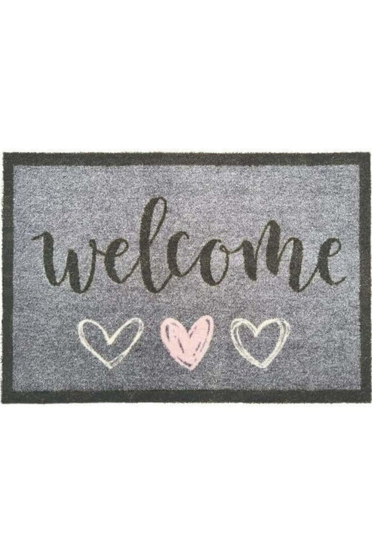 Patterned Washable Mat and Runner