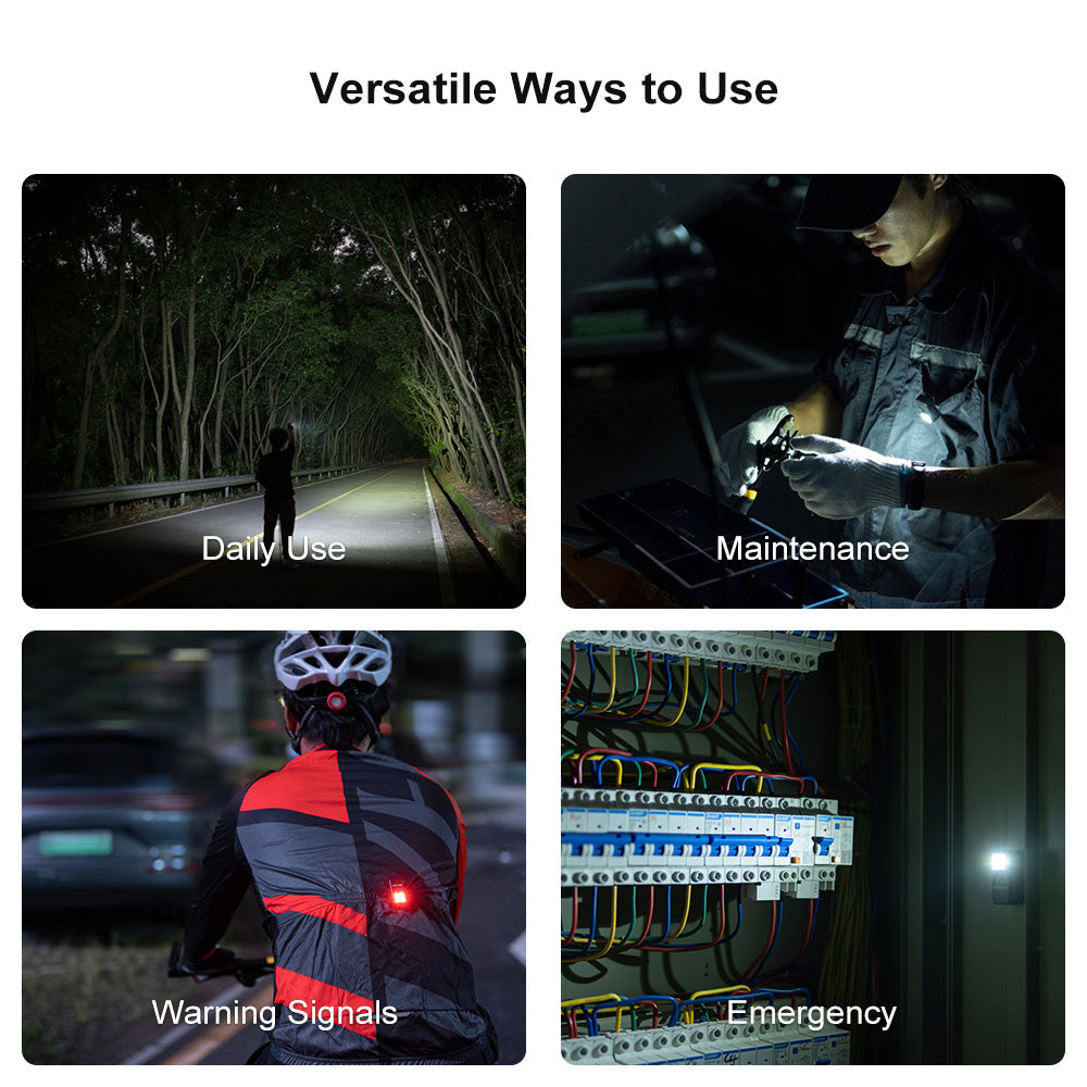 O Light Oclip Clip Light with White and Red Light