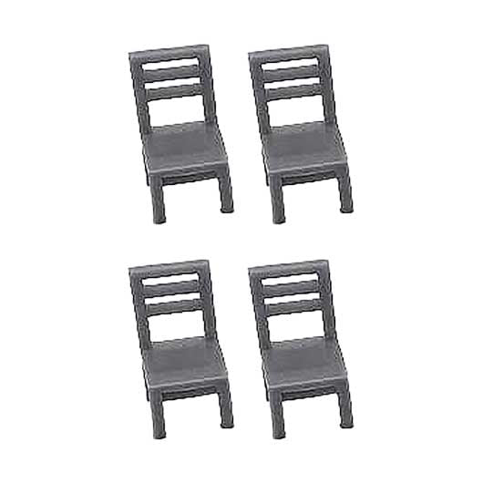 O Scale Ready to Paint Wooden Chair