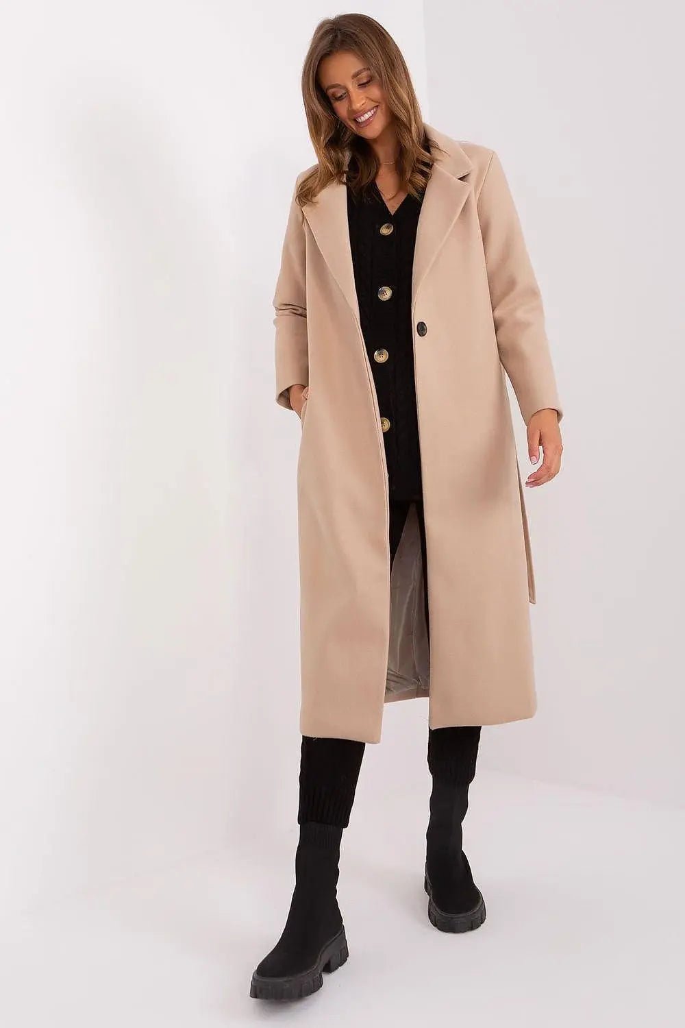 Och Bella long transitional coat