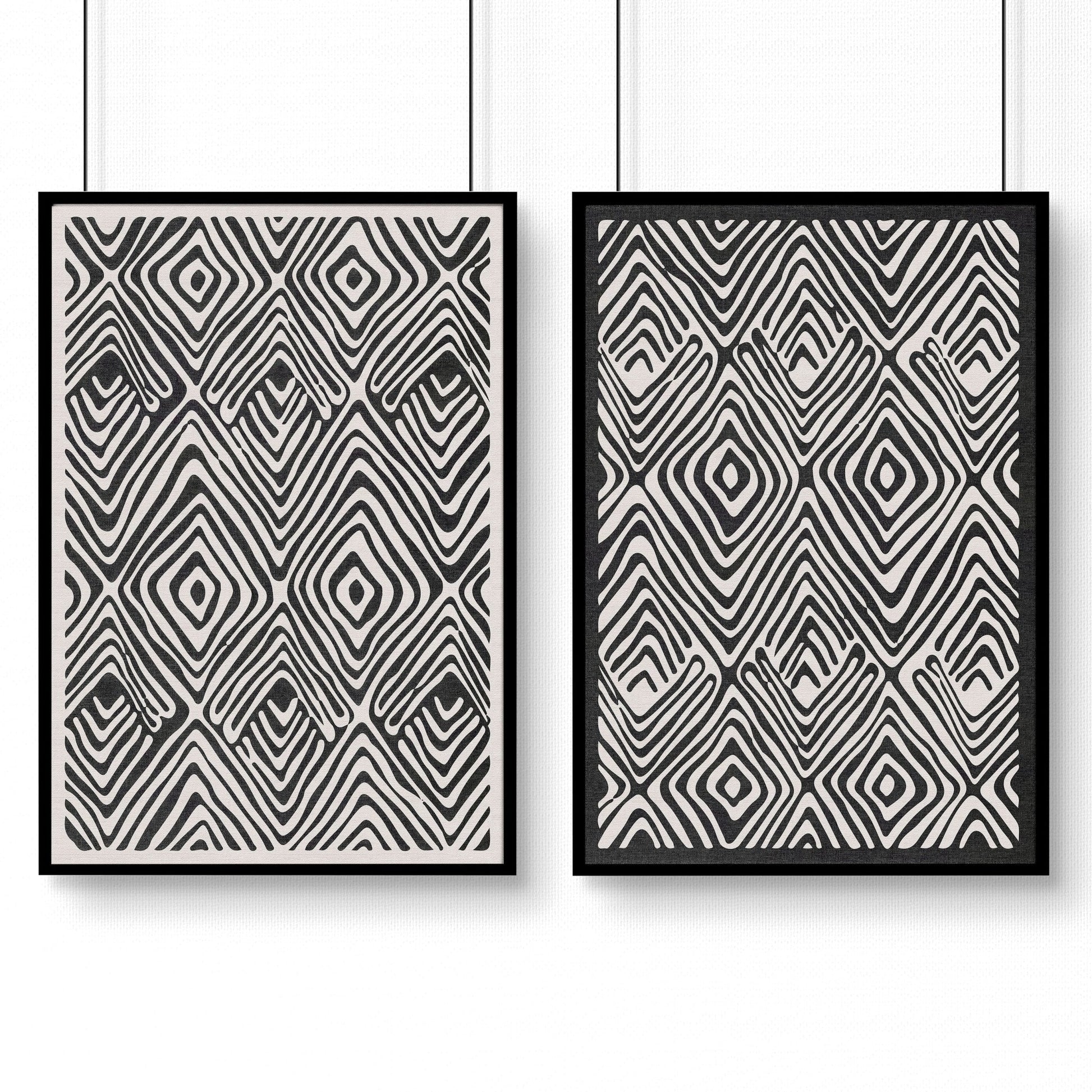 Office Wall Prints | Set of 2 wall art prints