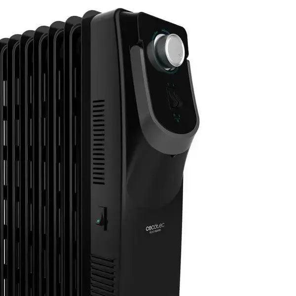 Oil-filled Radiator (9 chamber) Cecotec Ready Warm 5820 Space 360º 2000W Black