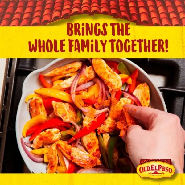 Old El Paso Smoky BBQ Fajita Seasoning Spice Mx 35g (Case of 24)