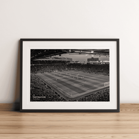 Old Trafford Matchday Stadium Manchester United Photography Print