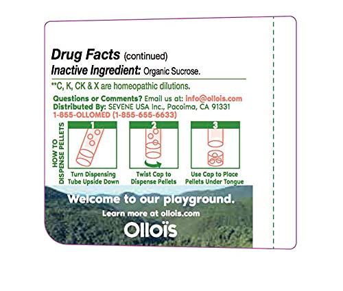 OLLOIS Arsenicum Album 200ck – Organic, Lactose-Free, Vegan Homeopathic Medicine | 80 Pellets (Pack of 1)