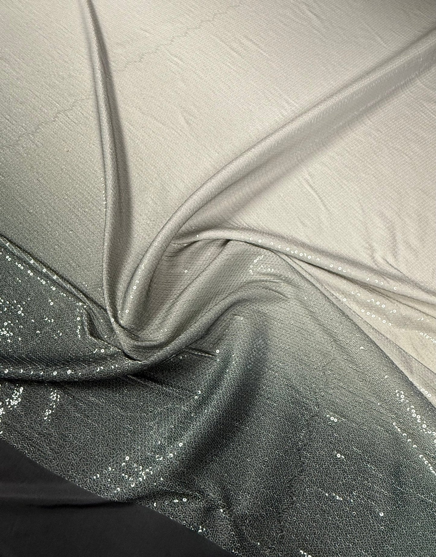 Ombre Sequin Fabric by the Metre – Gradient Sparkle Material