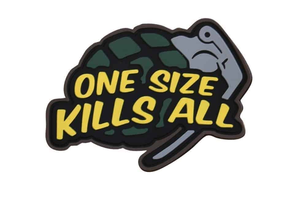 One size kills all grenade patch