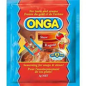 ONGA seasoning (4 Sachets) only the finest ingredients