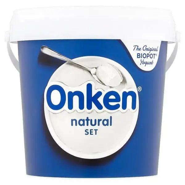 Onken Natural Set Yogurt 1kg Gluten Free