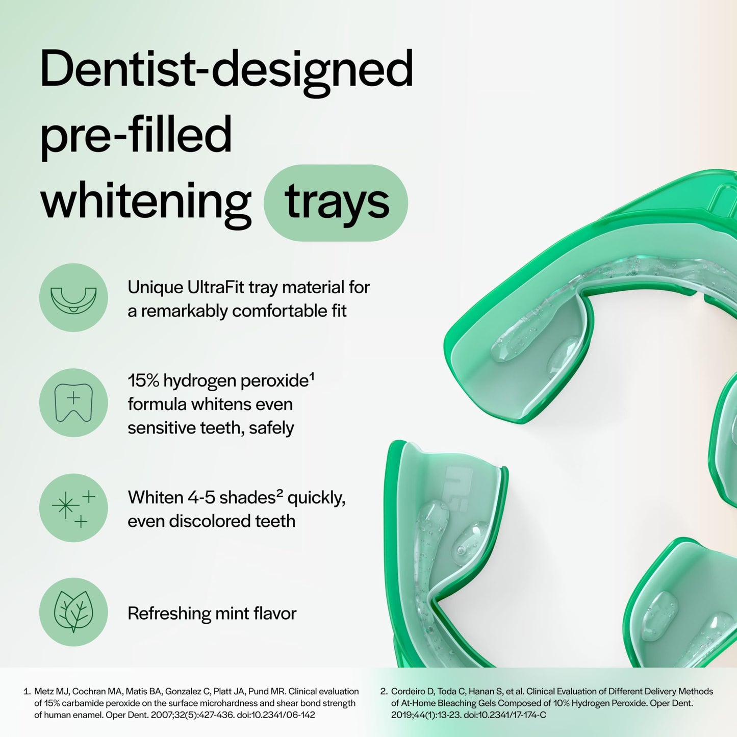 Opalescence Whitening Bundle: Go 15% Trays + Mint Toothpaste (5194-5166)