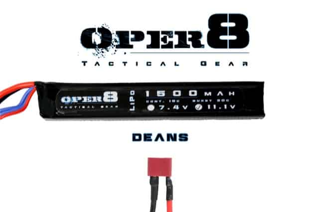 Oper8 11.1v 1500MAH LiPo Stick Battery