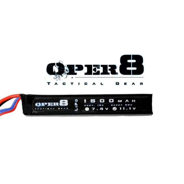 Oper8 11.1v 1500MAH LiPo Stick Battery