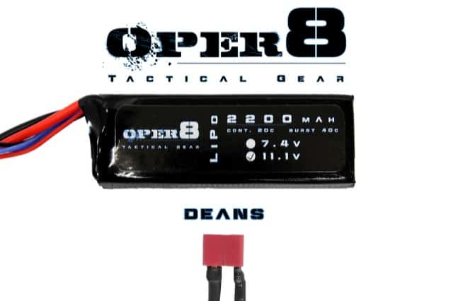 Oper8 11.1v 2200MAH LiPo Block Battery