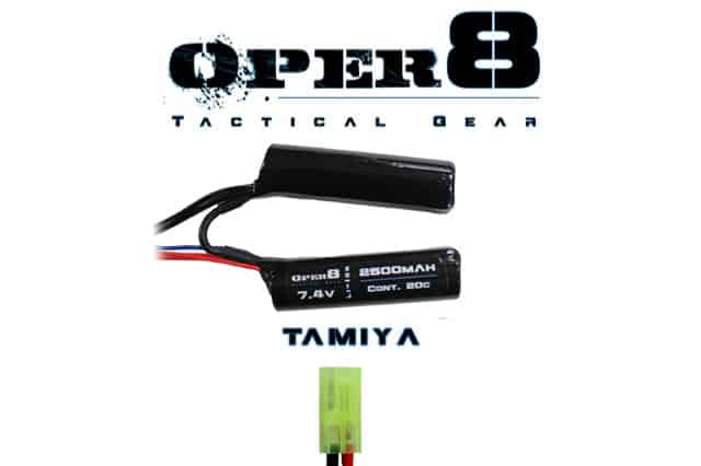 Oper8 7.4V Li-ion 2500MAH Nunchuck Battery