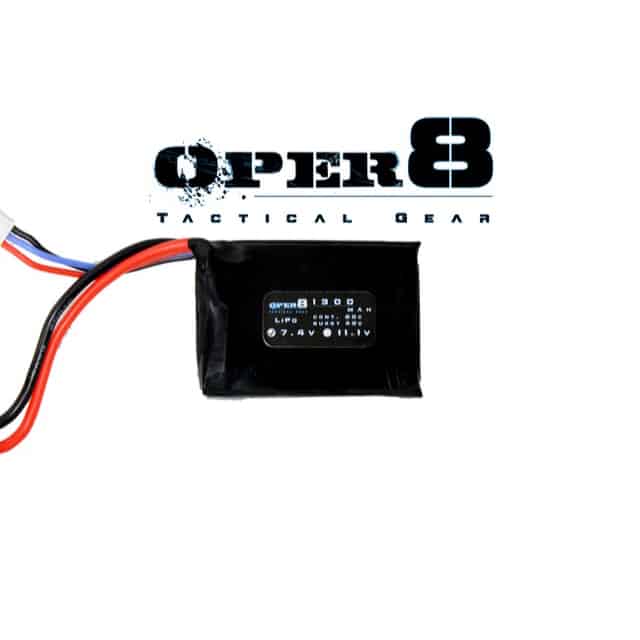 Oper8 7.4v LiPo 1300MAH Mini Battery