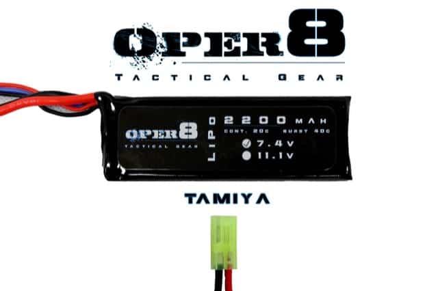 Oper8 7.4v Lipo Block 2200MAH Battery