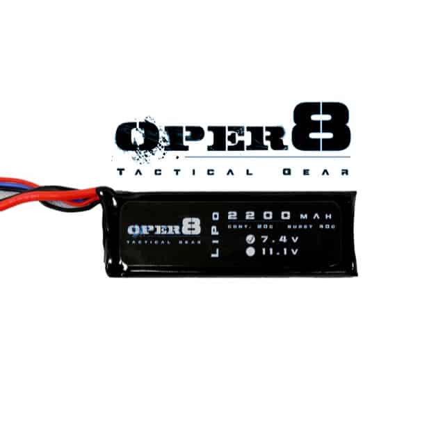 Oper8 7.4v Lipo Block 2200MAH Battery