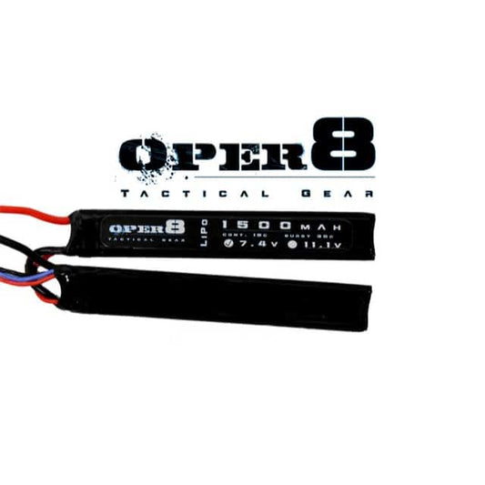 Oper8 7.4v Lipo Cranestock 1500MAH Battery