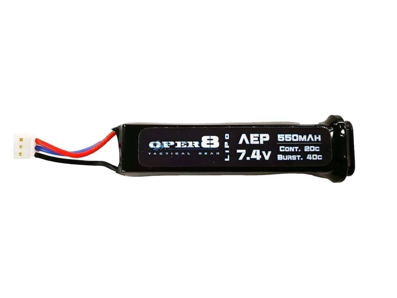 Oper8 AEP 7.4v 550MAH Lipo battery