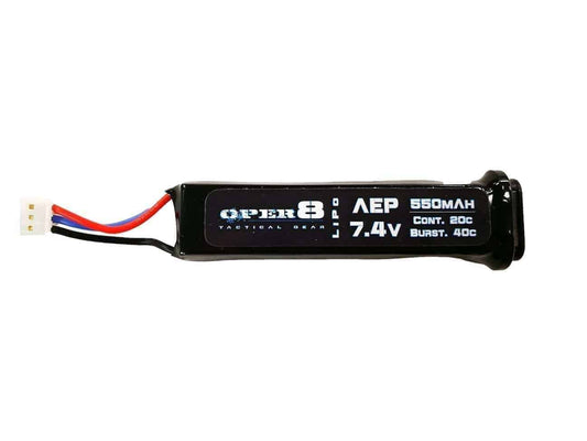 Oper8 AEP 7.4v 550MAH Lipo battery