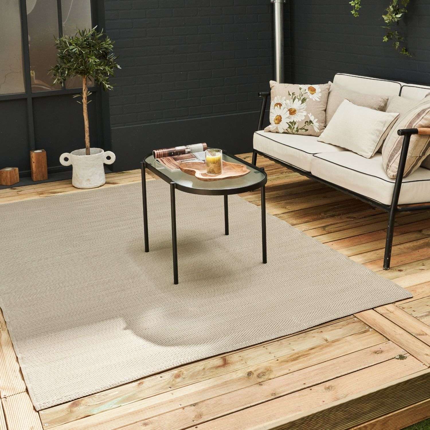 Urban Outdoor Rug Beige | 1000