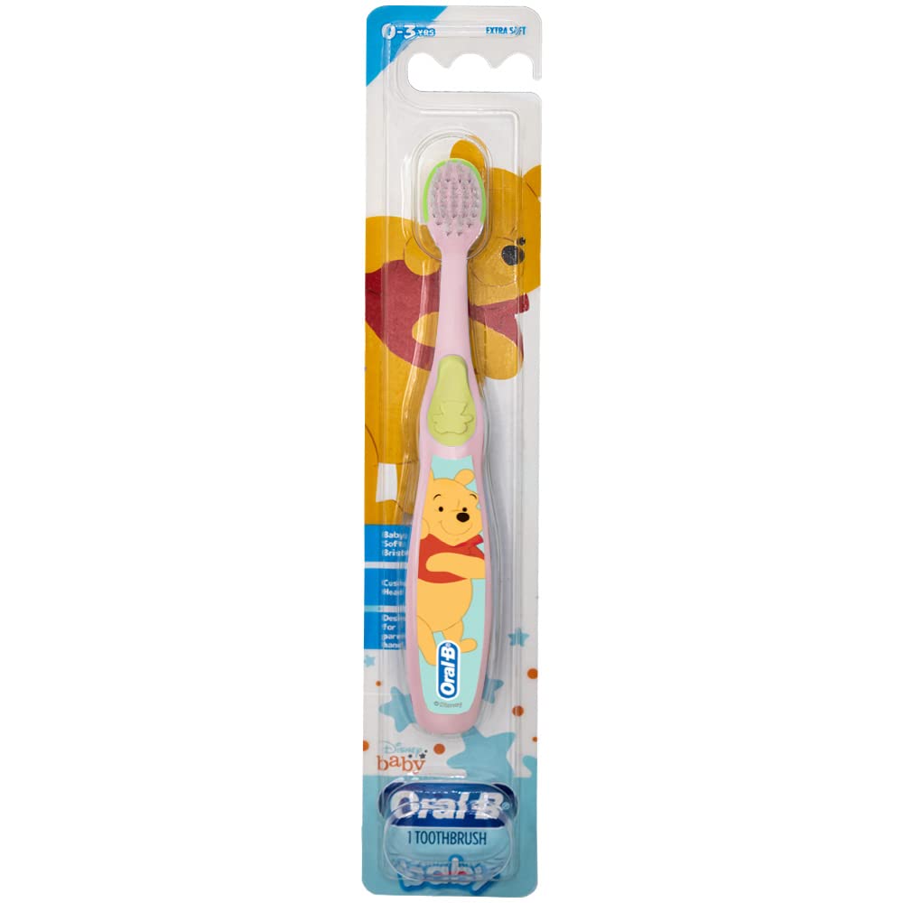 Oral-B Baby Manual Toothbrush Pooh Characters 0-3 Years Extra Soft - 1 Count