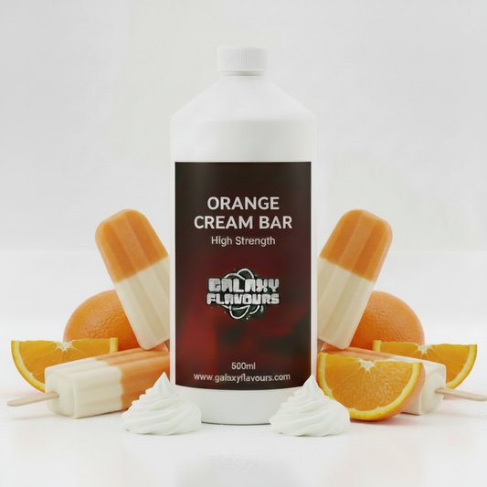 Orange Cream Bar Food Flavouring - Professional High Strength - 500ml