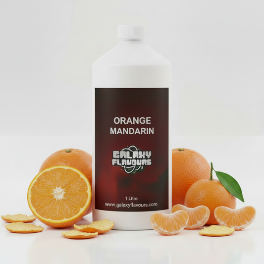Orange Mandarin Food Flavouring - Professional High Strength - 1 Litre