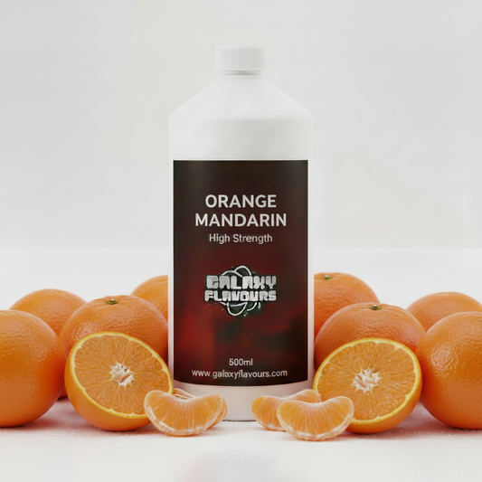 Orange Mandarin Food Flavouring - Professional High Strength - 500ml