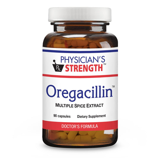 Physician's Strength Oregacillin - 90 Capsules | Multi-Spice Extract for Respiratory Support